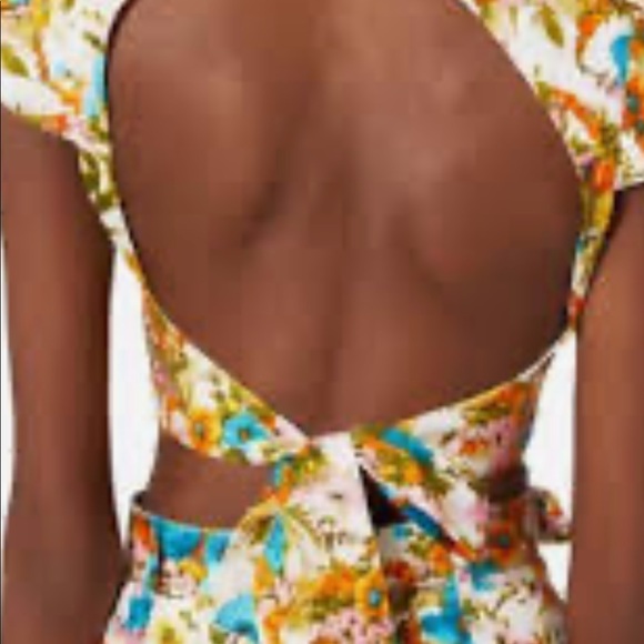 Zimmerman floral crop top..multi color..Size small - Picture 3 of 4